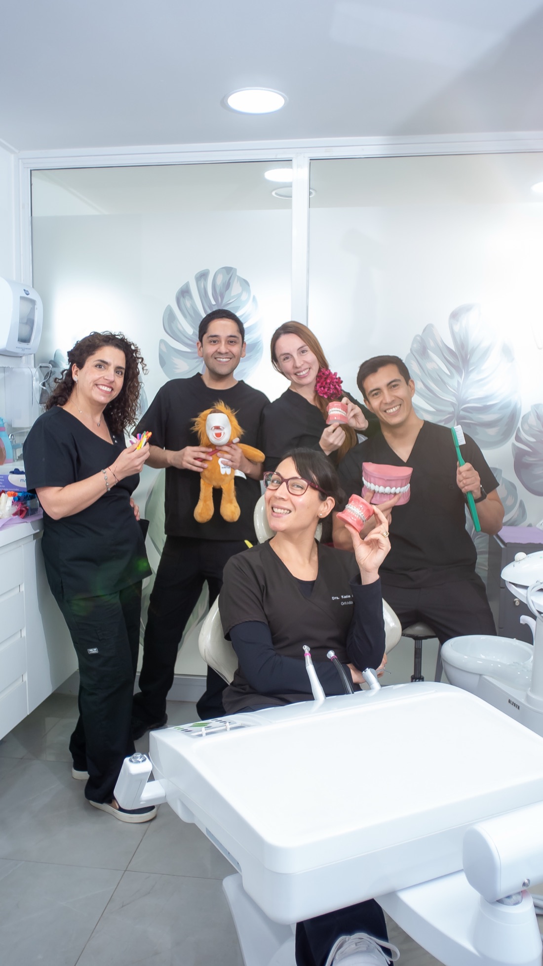 Parte del equipo de Clínica Like en Viña del Mar